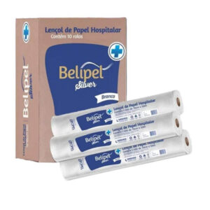 Lençol de Papel Para Maca Hospitalar Descartável Eco 50x50 e 70x50 - Belipel