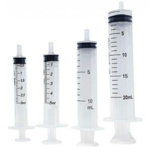 Seringas Descartáveis Estéreis (1 ml a 60 ml)
