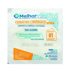 Curativo Cirúrgico 100% Algodão da Melhor Med